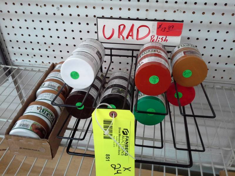 lot 851 image: Lot of (24) Total Leather Care Urad Crme Tubs 3.5oz.