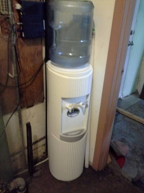 lot 859 image: HotCold Water Cooler Dispener