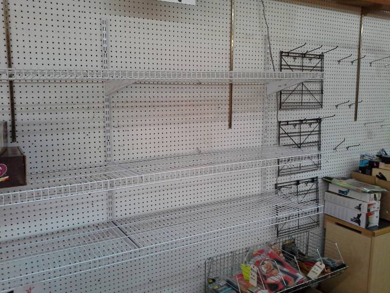 lot 863 image: Peg Board Wall with Hardware