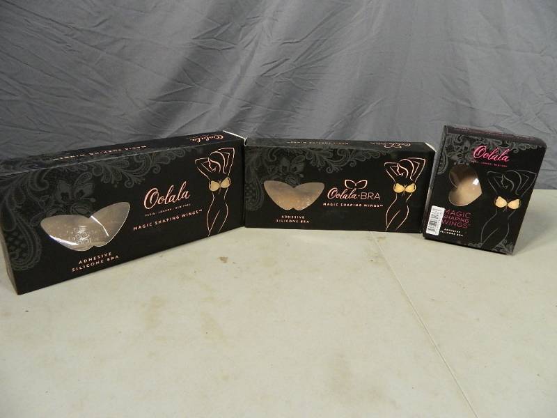 lot 25 image: 3 New Adhesive Silicone Bras