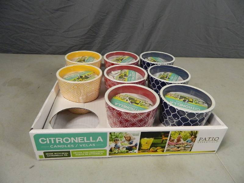 lot 47 image: 8 New Citronella Candles