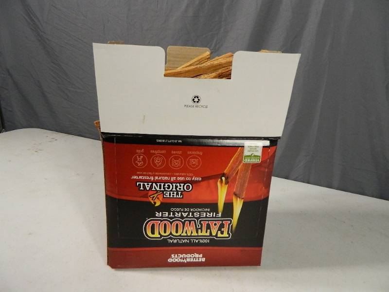 lot 58 image: New Box  Of The Orginal Fatwood Fire Starters