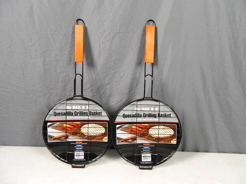 lot 62 image: 2 New Quesadilla Grilling Baskets