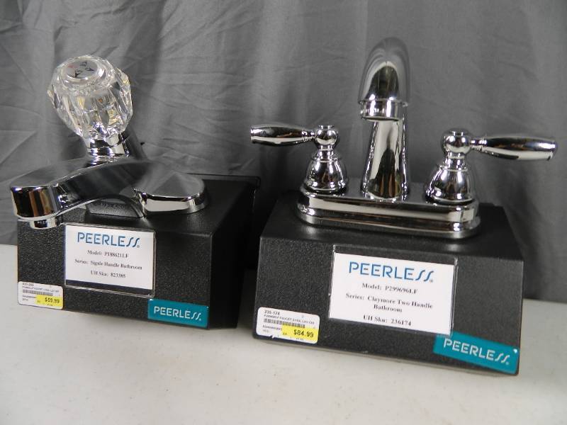 lot 83 image: 2 New Display Faucets
