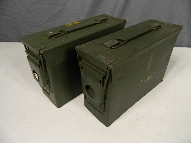 lot 86 image: 7.62 Military Surplus Ammo Cans