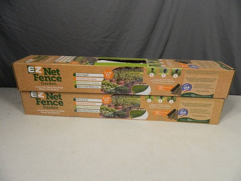 lot 88 image: 2 New EZ Net Fence Kits