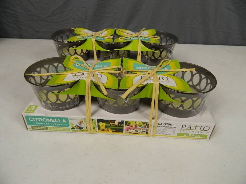 lot 120 image: 6 New Citronella Candles