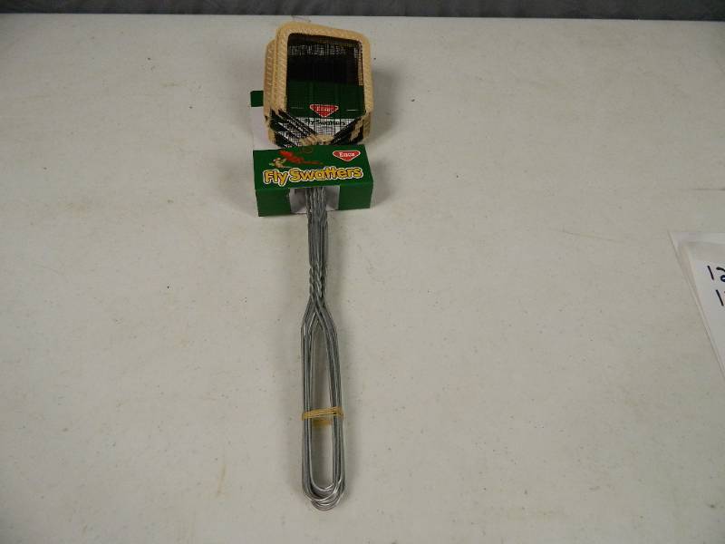 lot 121 image: 12 New Enoz Flyswatters