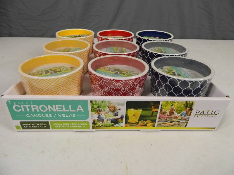 lot 136 image: Case of New Citronella Candles