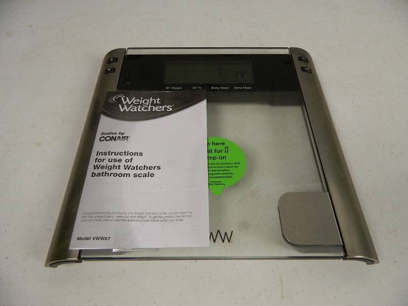 lot 161 image: New Conair Weight Watchers Scale