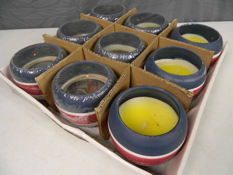 lot 179 image: 9 Citronella Candles
