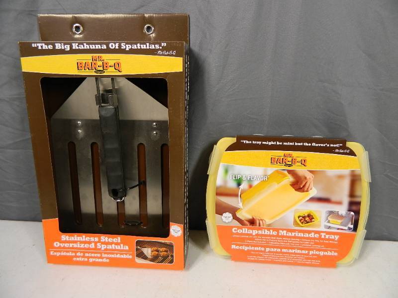 lot 184 image: New Spatula and Marinade TRay