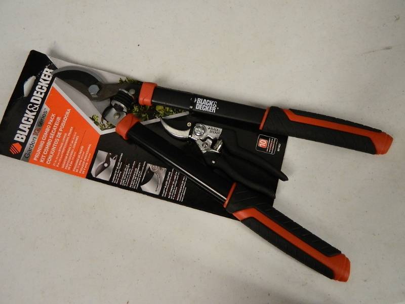 lot 225 image: New Black and Decker Pruning Combo