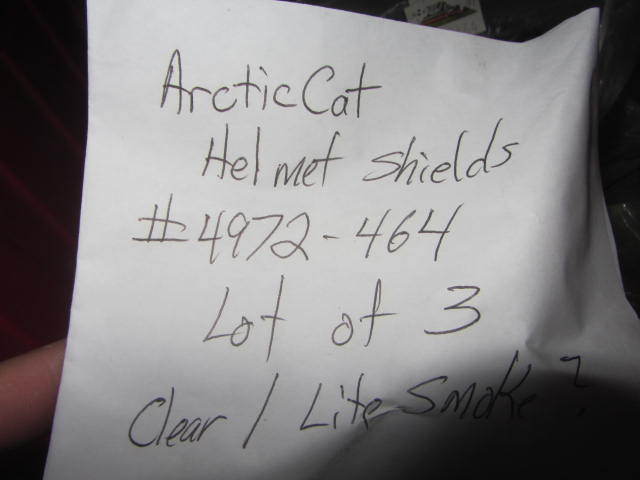 lot 37 image: Snowmobile Parts