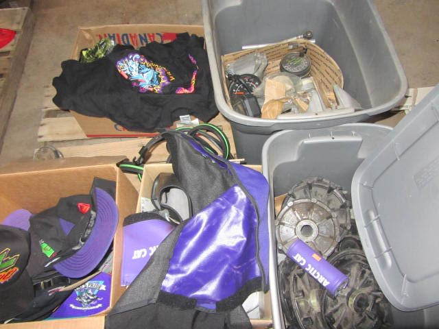 lot 122 image: Arctic Cat Clothing, Parts