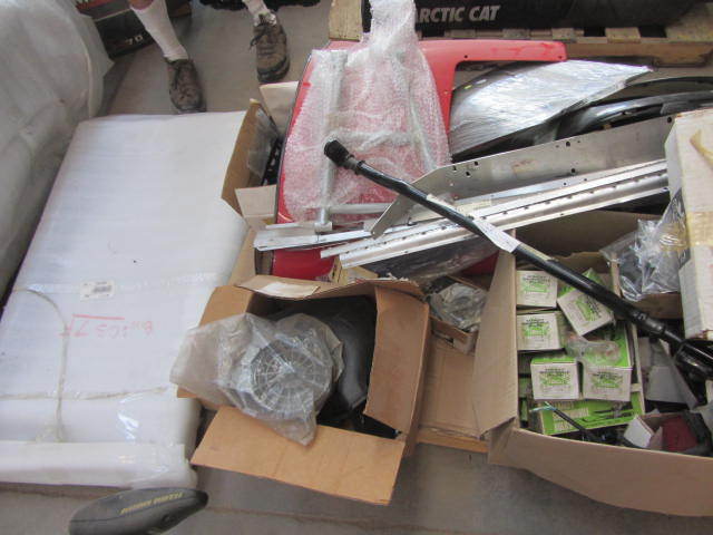 lot 140 image: Snowmobile Parts