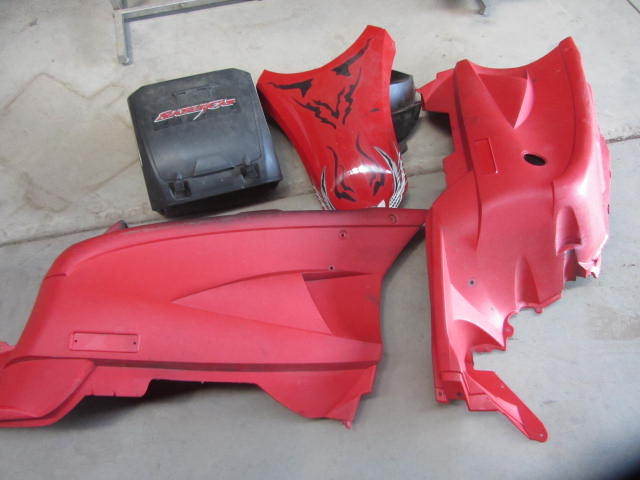 lot 158 image: Snowmobile Parts