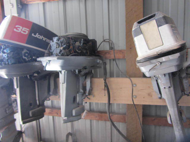lot 173 image: OB Motors for parts