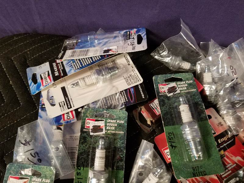 Large Assortment of Spark Plugs