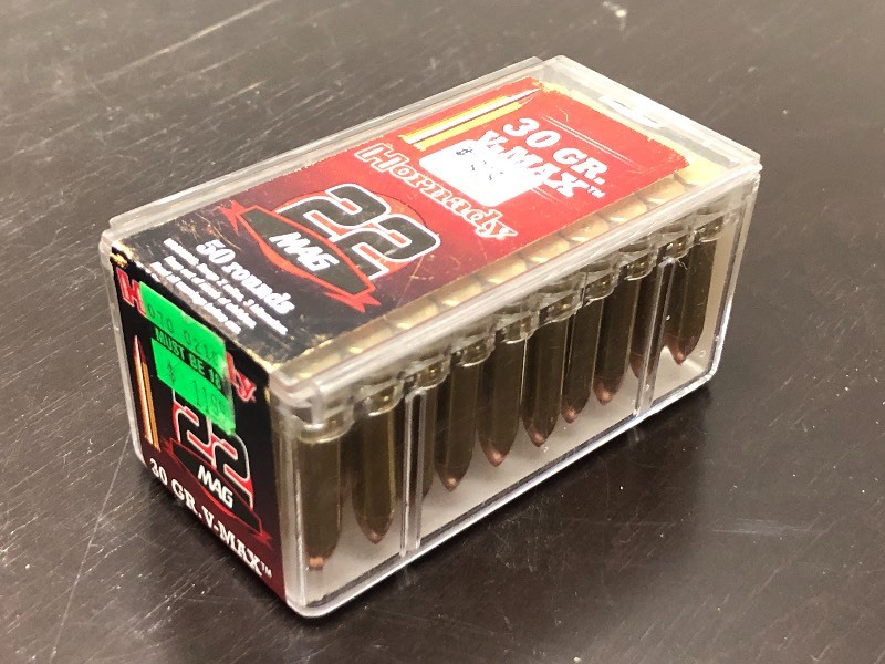 lot 33 image: (50) Rounds Of Hornady .22-Mag