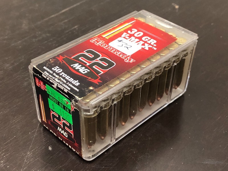 lot 32 image: (50) Rounds Of Hornady .22-Mag