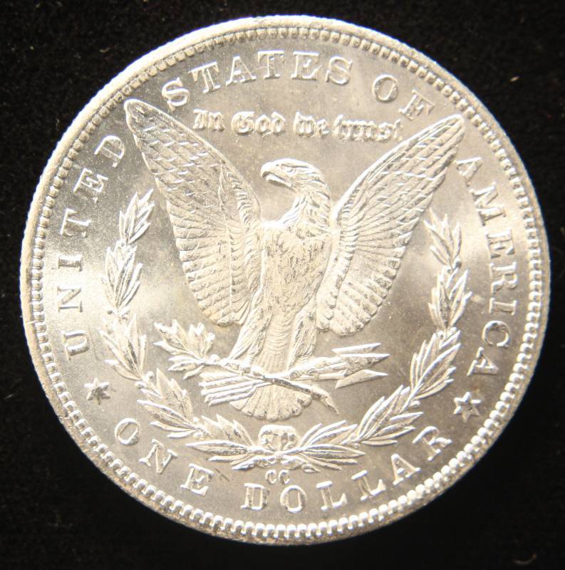 1884-CC CARSON CITY MORGAN SILVER DOLLAR BU-UNC