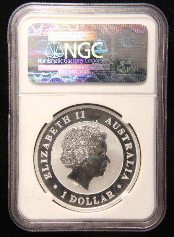 2015-P AUSTRALIA SILVER KOALA MS70 NGC