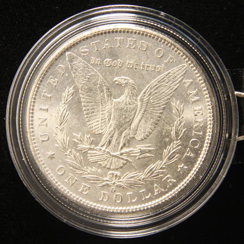 1901-O MORGAN SILVER DOLLAR IN AIRTITE