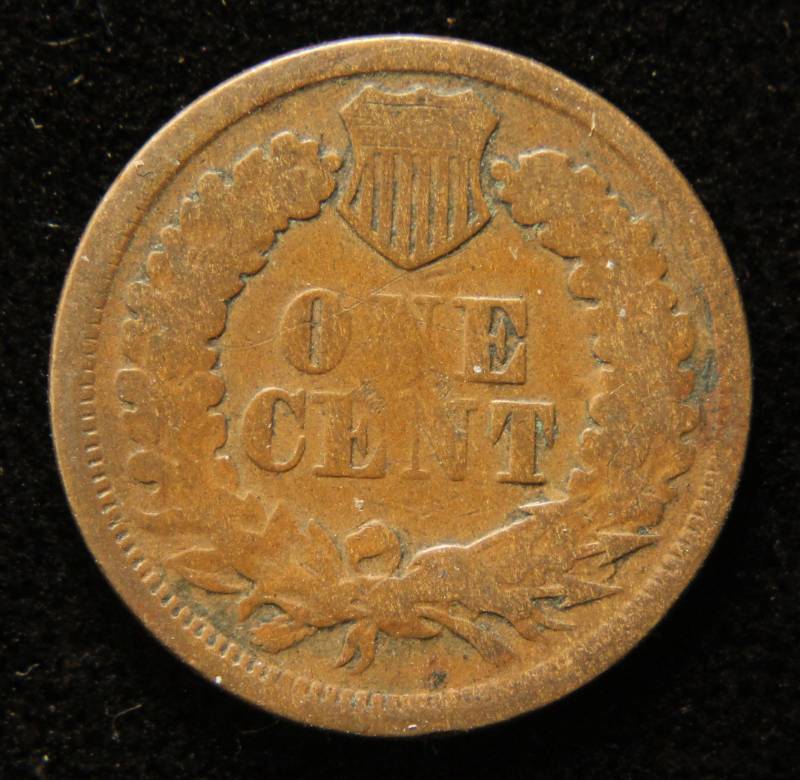 1869 INDIAN HEAD CENT BETTER DATE COIN