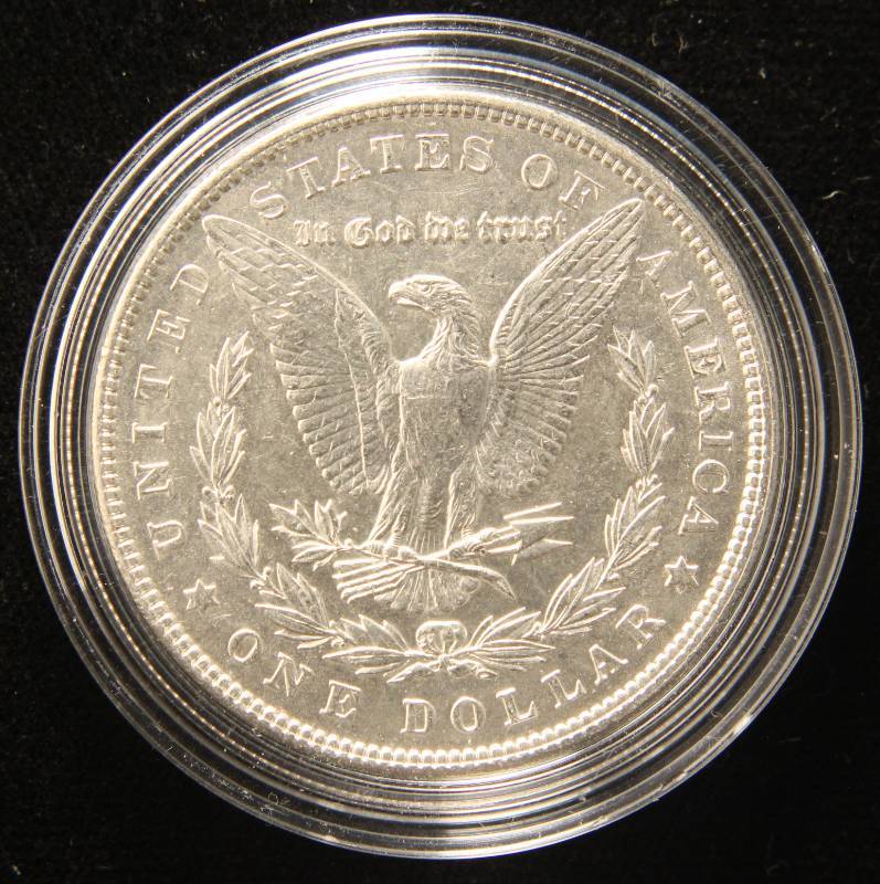 1902 MORGAN SILVER DOLLAR IN AIRTITE