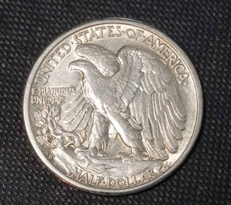 1941-D WALKING LIBERTY HALF DOLLAR