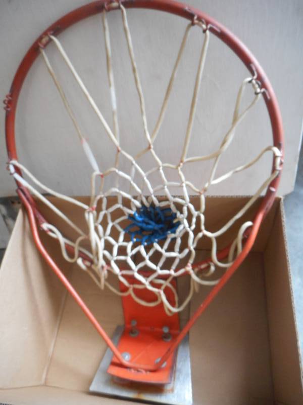 lot 33 image: Basketball Backboard and Hoop