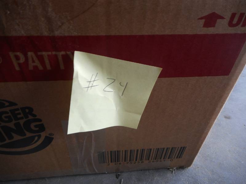 lot 24 image: Box of Assorted Crafting Supplies