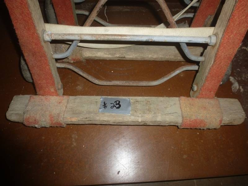 lot 23 image: Antique Piano Dolly