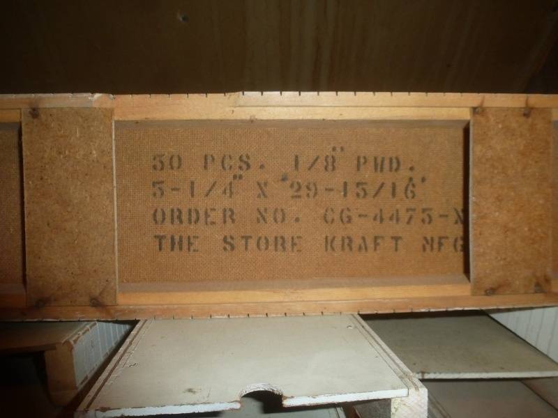 lot 102 image: Stone Craft Wood Shelving Parts