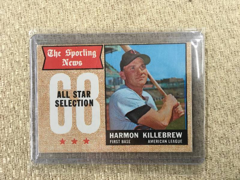 lot 557 image: 1968 Harmon Killebrew Card