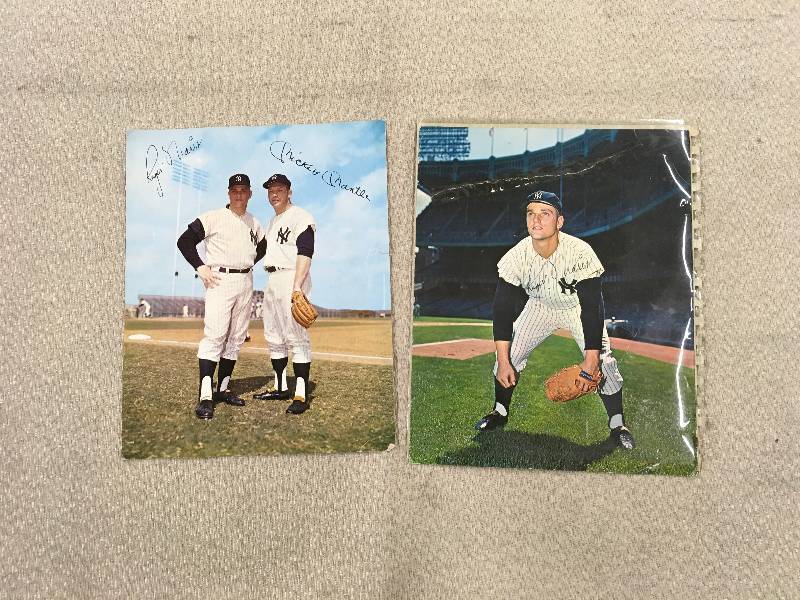 lot 577 image: Vintage Roger Maris Photos (Rough Shape)