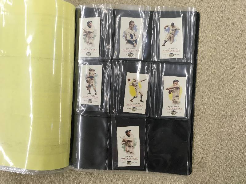 lot 588 image: 2008 Allen & Ginters National Set- 6 Card Promo Set Honoring Yankee Stadium