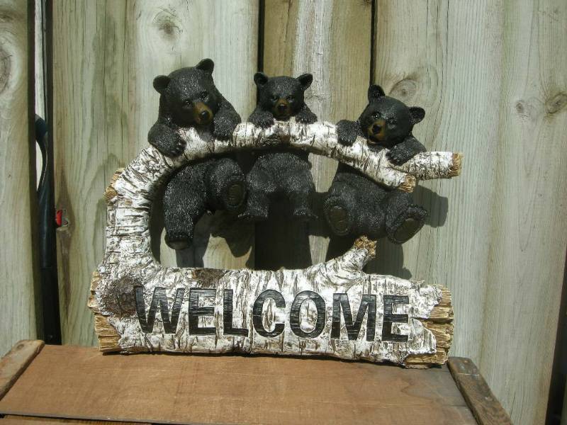 lot 7 image: Black Bear Welcome Sign