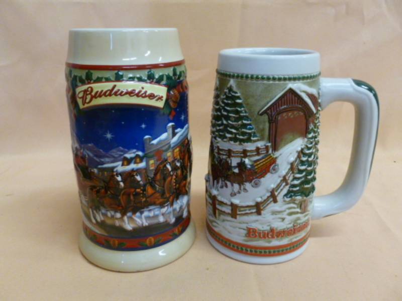 lot 133 image: Budweiser Steins