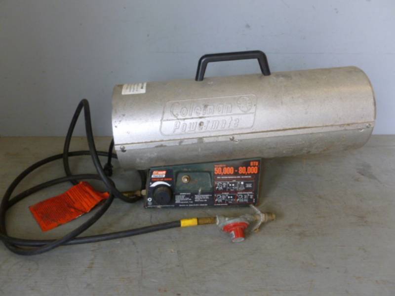 lot 247 image: Coleman Forced Air Heater