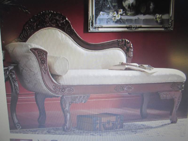 lot 4 image: Florencia Chaise open box Retail $3...