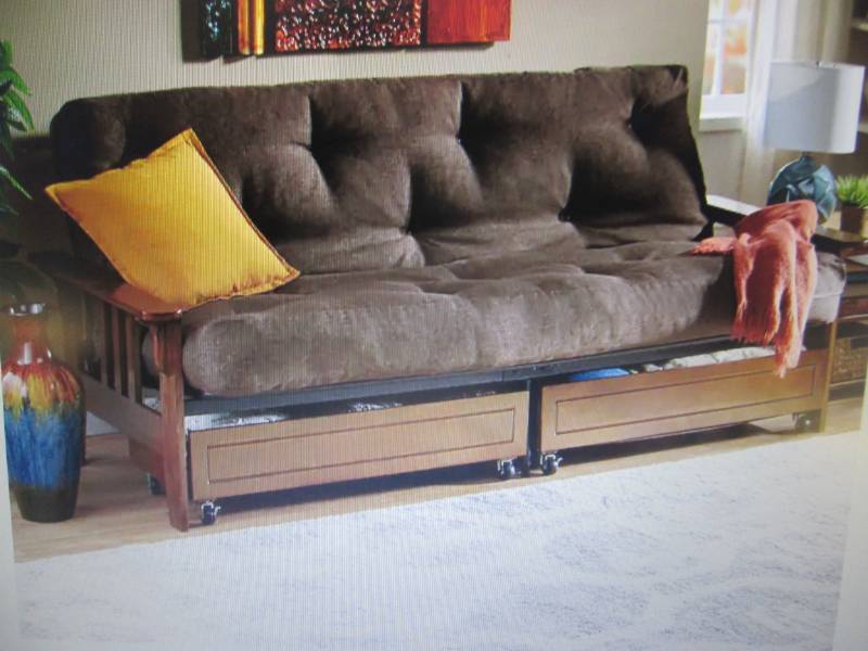 lot 33 image: Futon Mattress open box Retail $249...