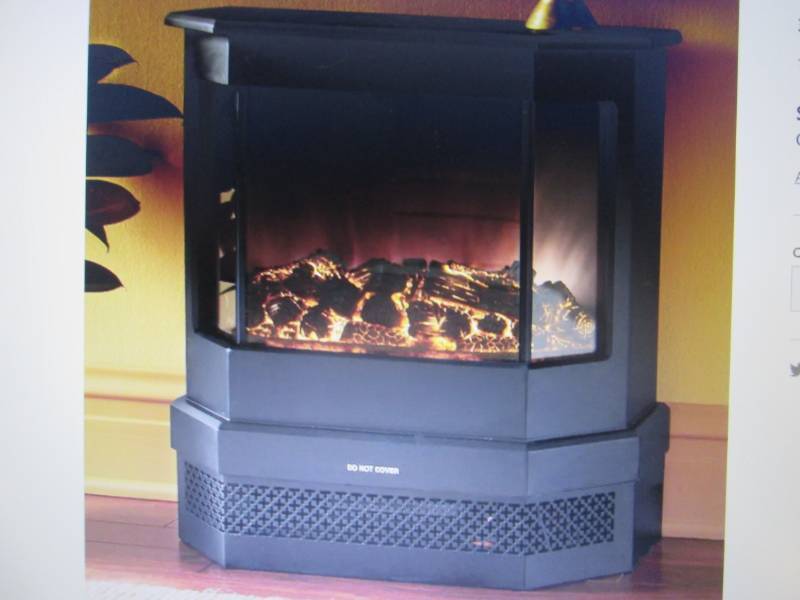lot 53 image: 3-Sided Contemporary Classic Firepl...