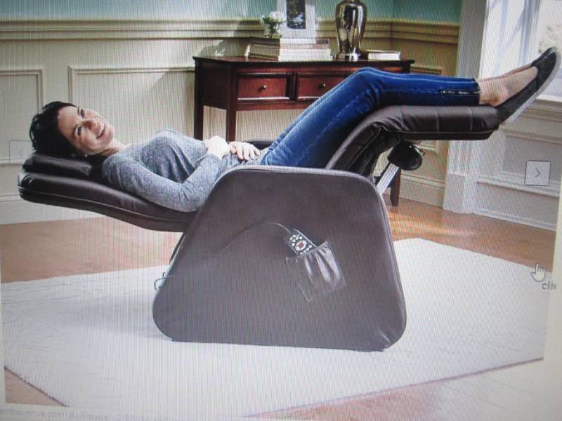 lot 77 image: Powered Zero Gravity Chair open box...