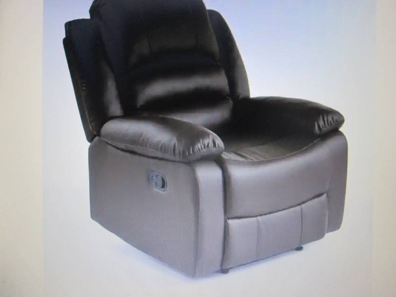 lot 83 image: Overstuffed Recliner open box Retai...