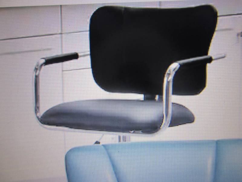 lot 87 image: Gaslift Bar Stool open box Retail $...