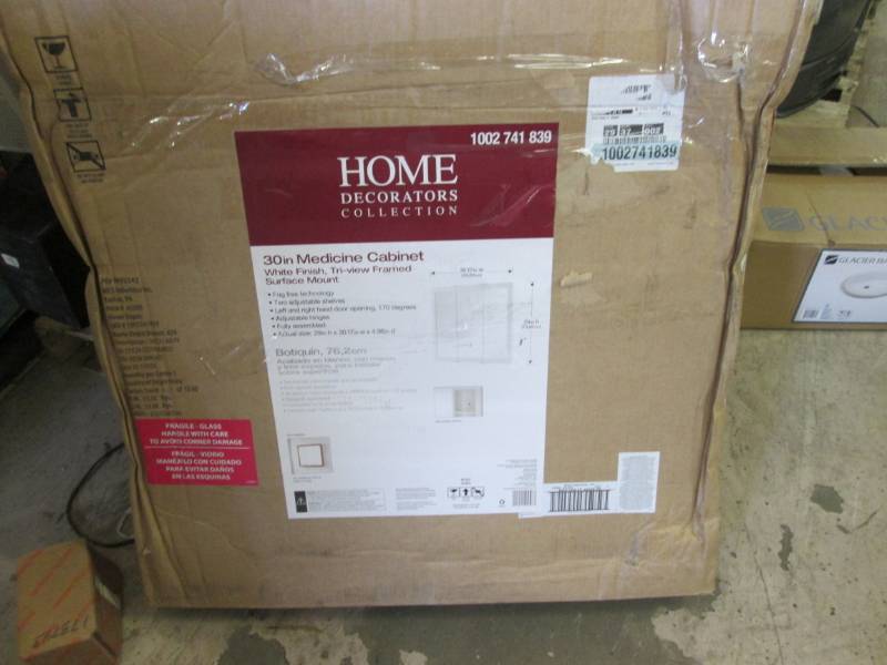 lot 97 image: Home Decorators Collection 30 in. W...