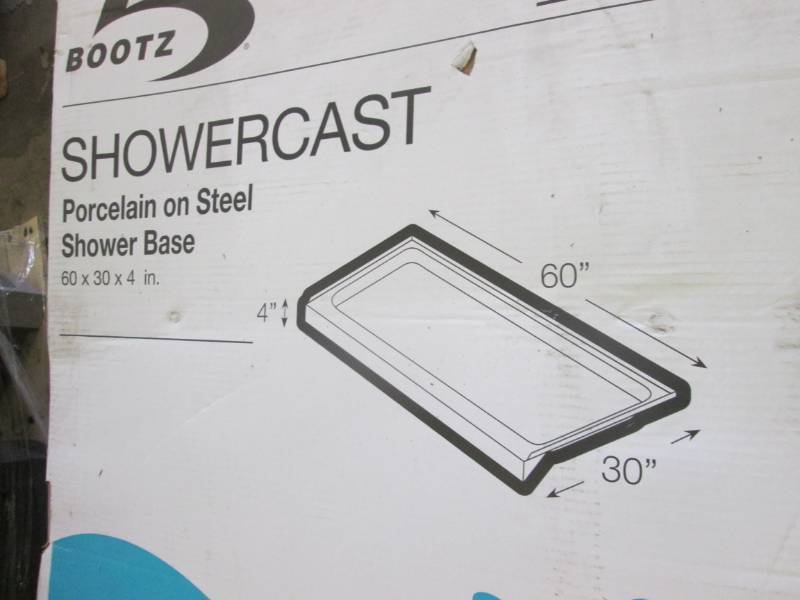 lot 99 image: Bootz Industries 60x30 inch Shower ...