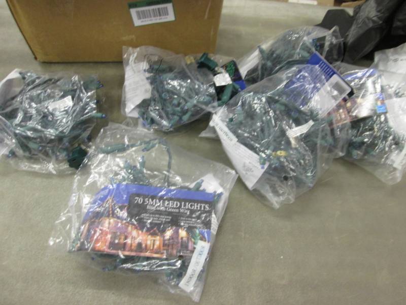 lot 118 image: 6 Sets Wintergreen Lighting 24 ft. ...